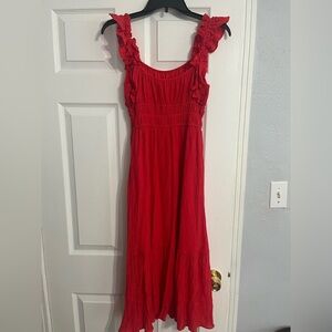 Abercrombie & Fitch - Red Midi dress, size SP